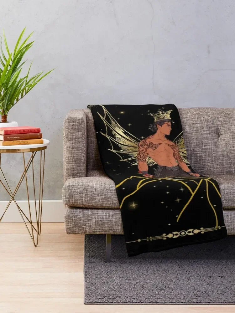 ACOTAR. A Court of Thorns and Roses. Best ACOTAR design gift for ACOTAR series fans. Azreil design 2. Throw Blanket