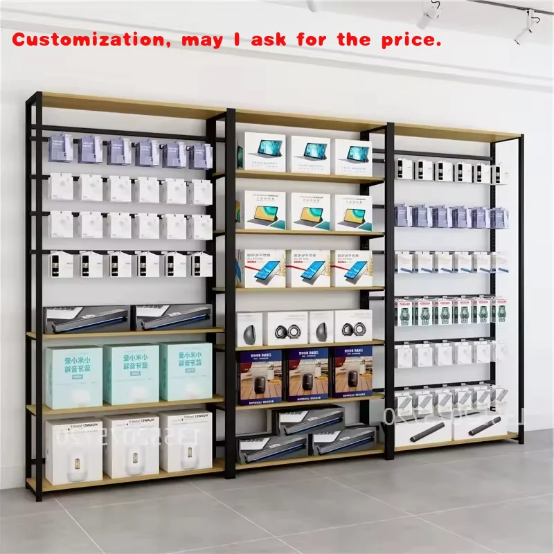 custom.Supermarket Retail Shelves Store Display Shelving Cosmetic Grocery Display Shelf Convenience Store Retail Store Racking