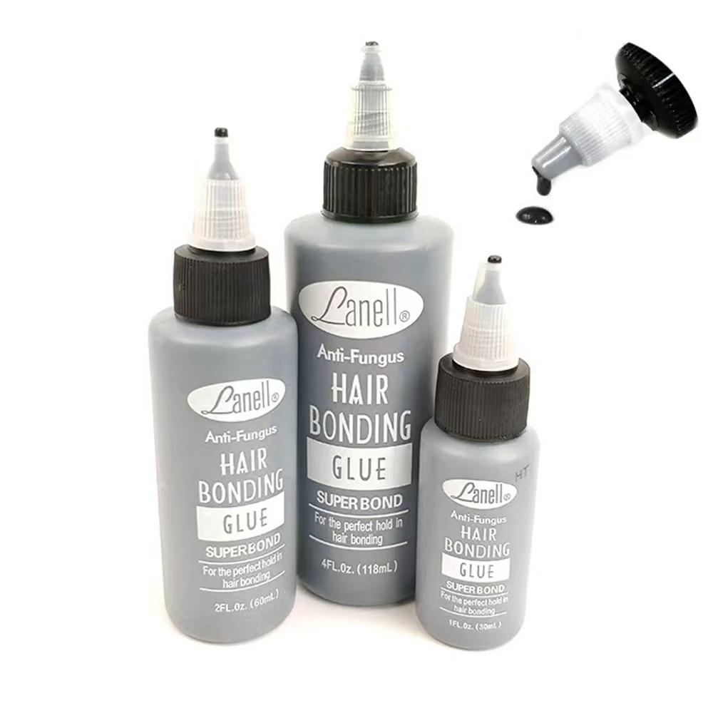 Cola adesiva para tecelagem de cabelo, à prova d'água, forte fixação, adesivos para salão de beleza, peruca de cabelo profissional, cola adesiva