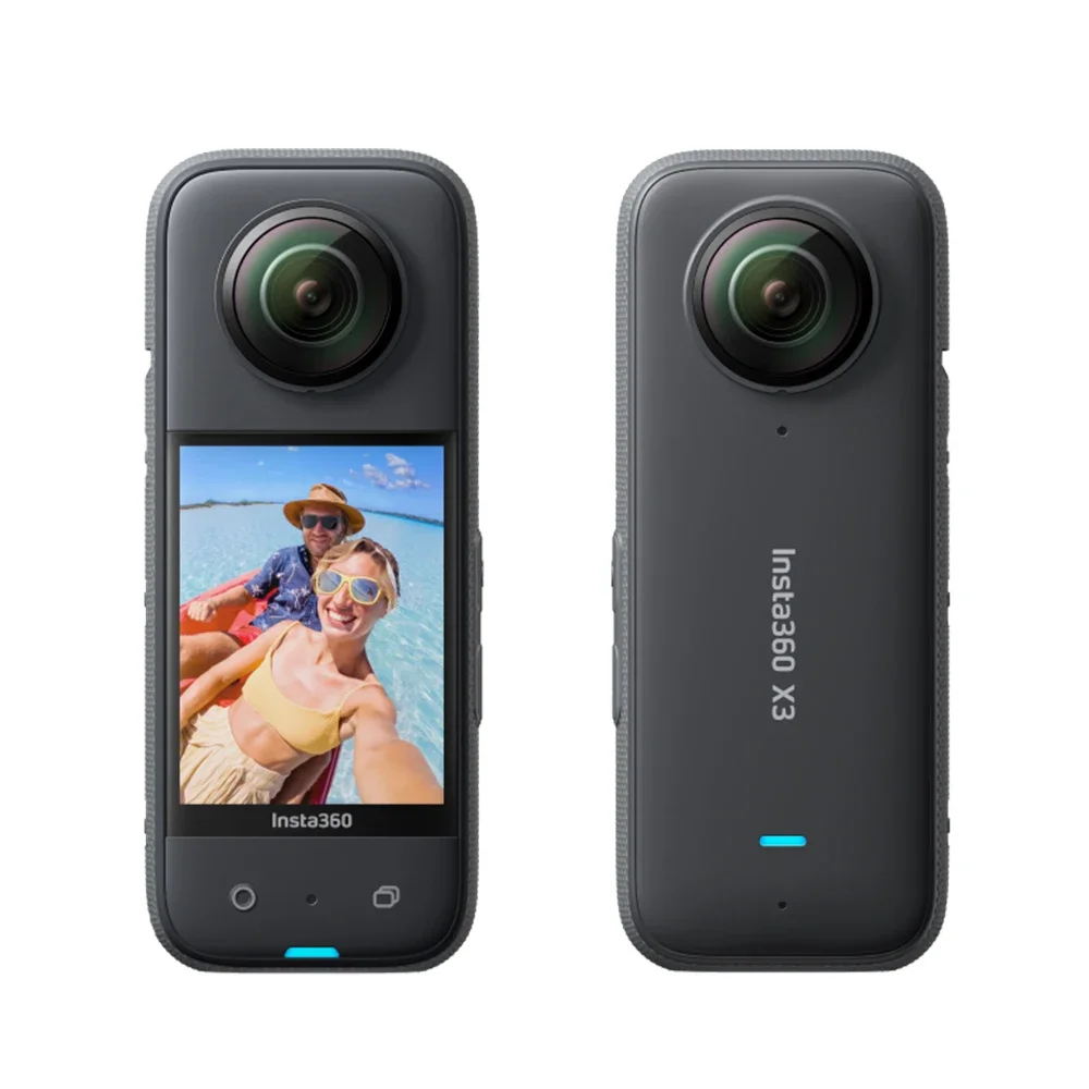 

Insta360 X3-360 degree waterproof sports cam era with 1/2 inch sensor, stable shooting, 2.29 inch touch screen, live broadcast.