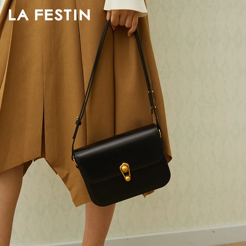 LA FESTIN Original New Designer Luxury Bag Fashion Small Shoulder Bag Crossbody Bag Women Handbag Ladies Bags Leather Purse