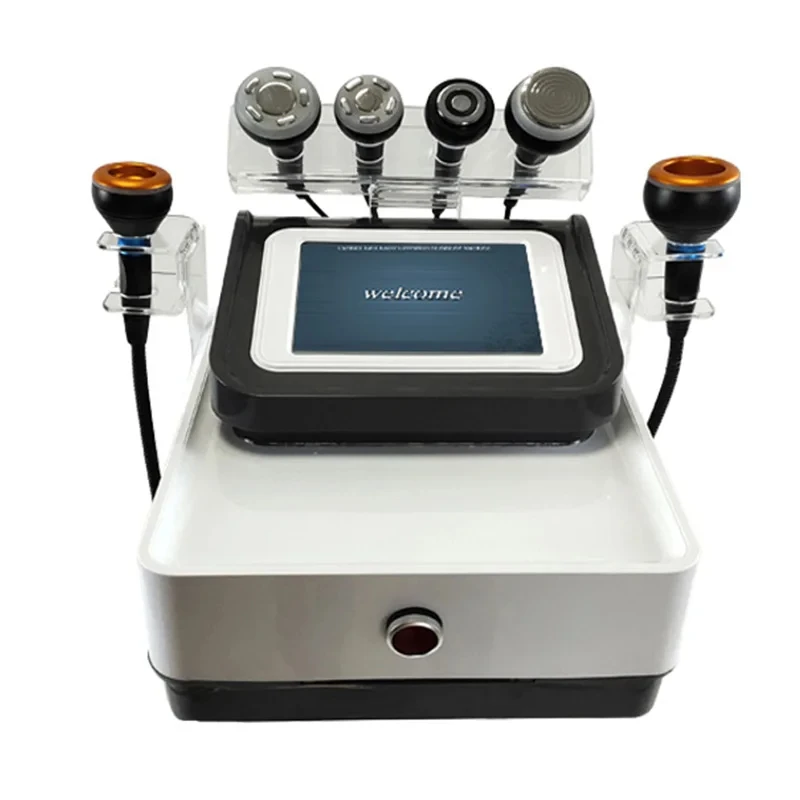 

Professional Radiofrequency Lipolaser 6 in 1 Vacuum Therapy Cavitation 40k System Cavitation Skin Fat Removal Slimming Machin