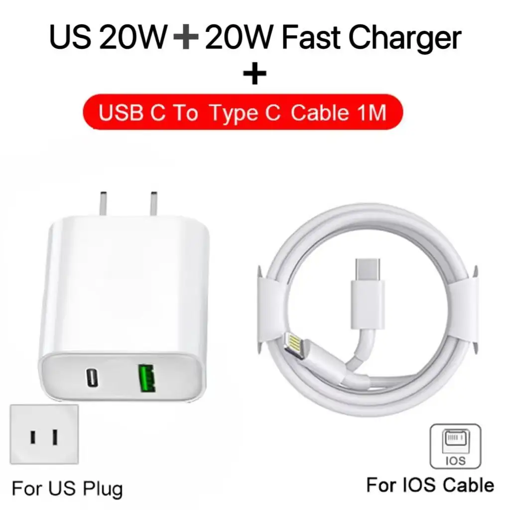 35w PD snellader voor iPhone 13 Pro 14 Plus 11 12 mini XS Max XR X iPad Air snellaadkabel USB-C voedingsadapter