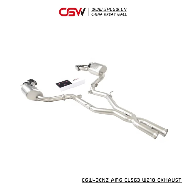 China High Performance Wholesale Price Exhaust for Car Muffler for   CLS63 W218