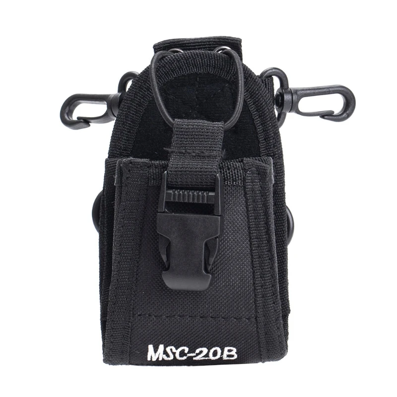 QM82 MSC-20B راديو محمول ذو اتجاهين من النايلون لحقيبة Walkie Talkie UV-5R UV