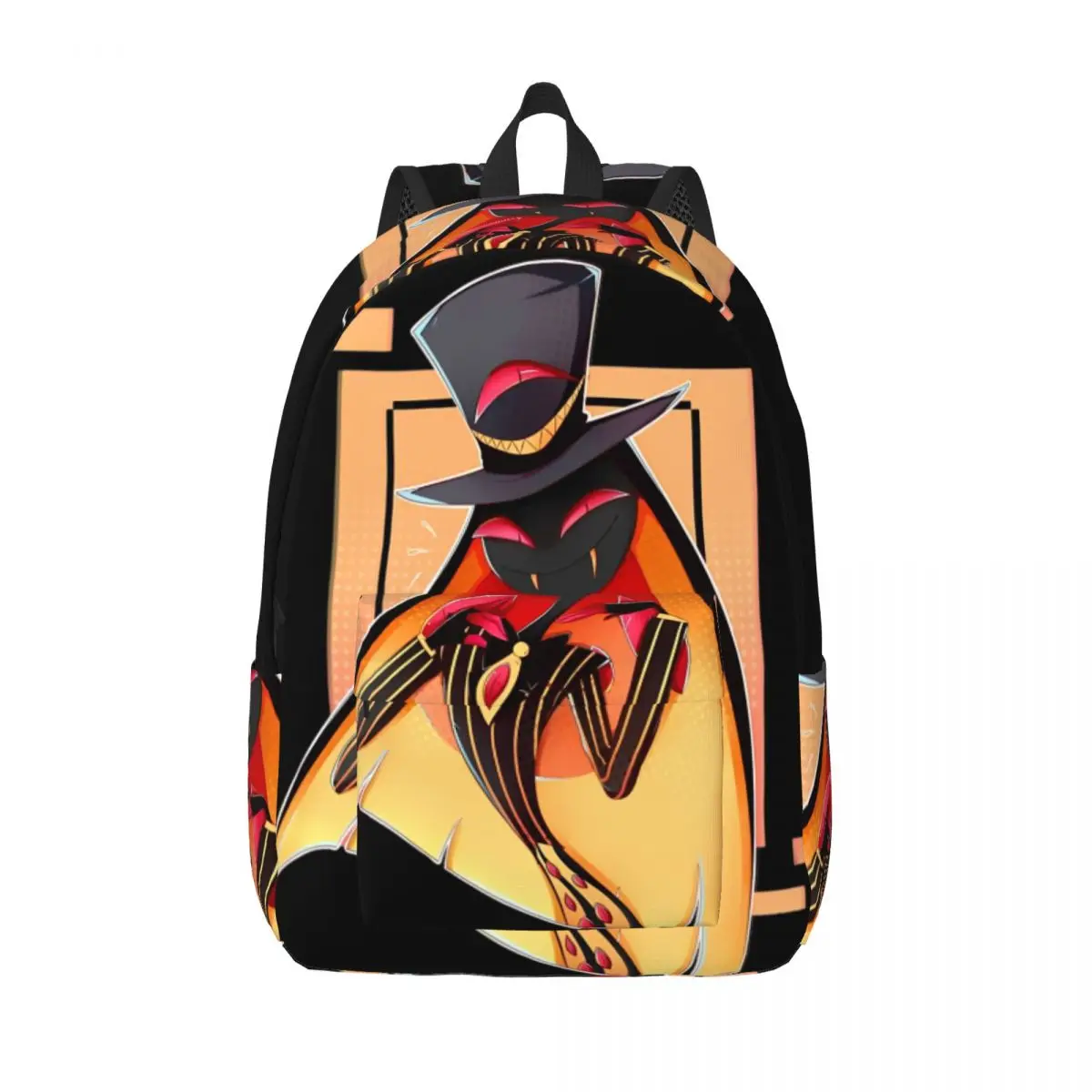 

Sir Pentious Hazbins Anime Hotels Dark Comedy Backpack Kawaii Backpacks Women Men Travel Durable High School Bags Rucksack