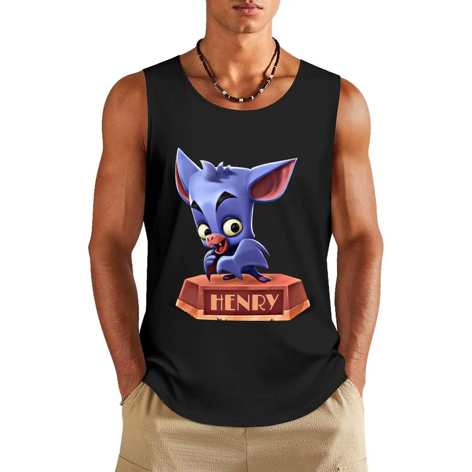 

My Favorite People Henry Zooba Battle Arena Royale Characters Gift For Birthday Tank Top muscle t-shirt