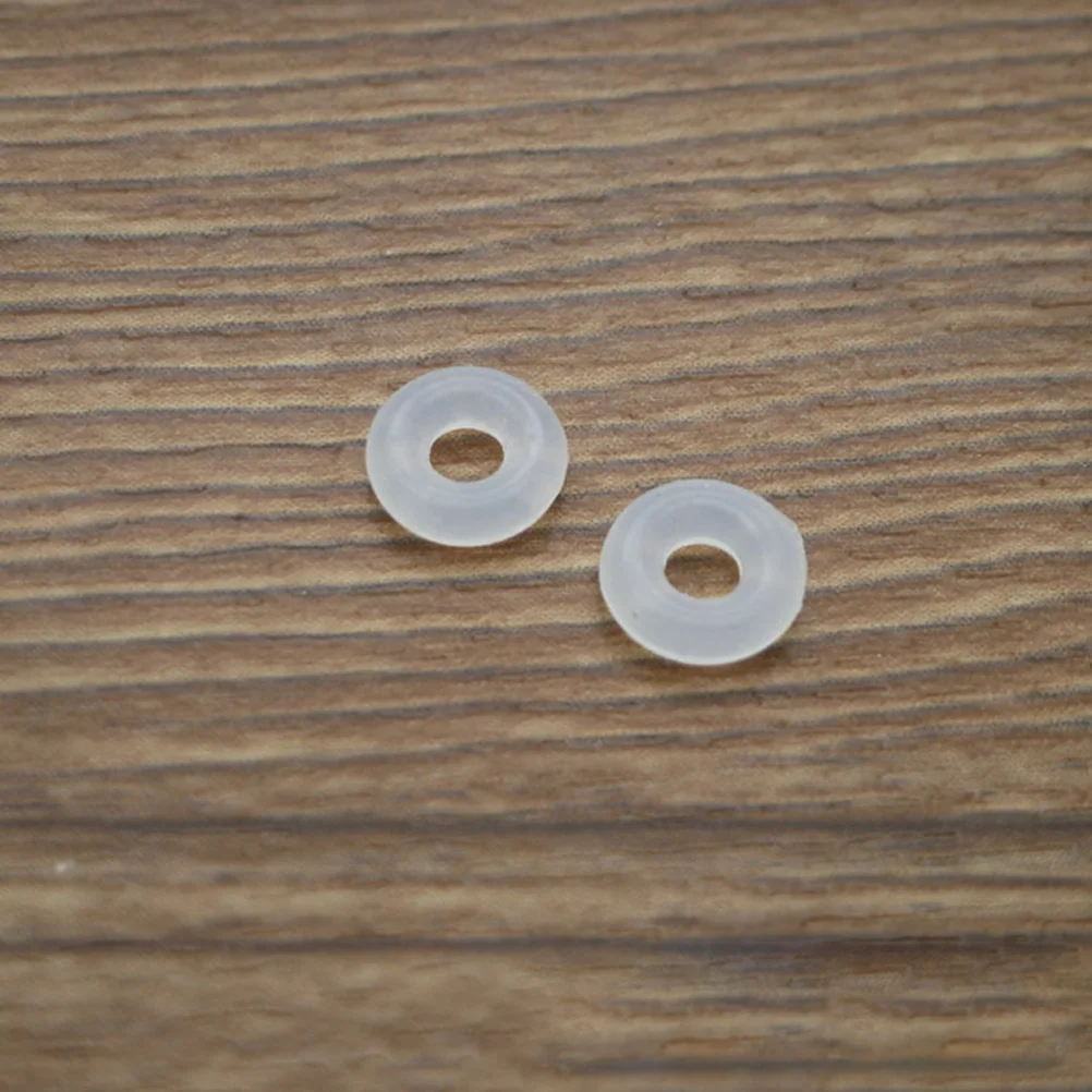 Articmelhor-Limpar Rubber Anéis Rolhas, Use Alarmes, Clip Lock Spacer, 80pcs