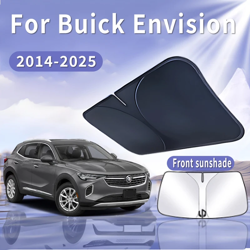 Foldable Car Sun Visor For Buick Envision 2014~2025 Front Windshield Sunshade Heat Insulation Summer Cooling Auto Accessories