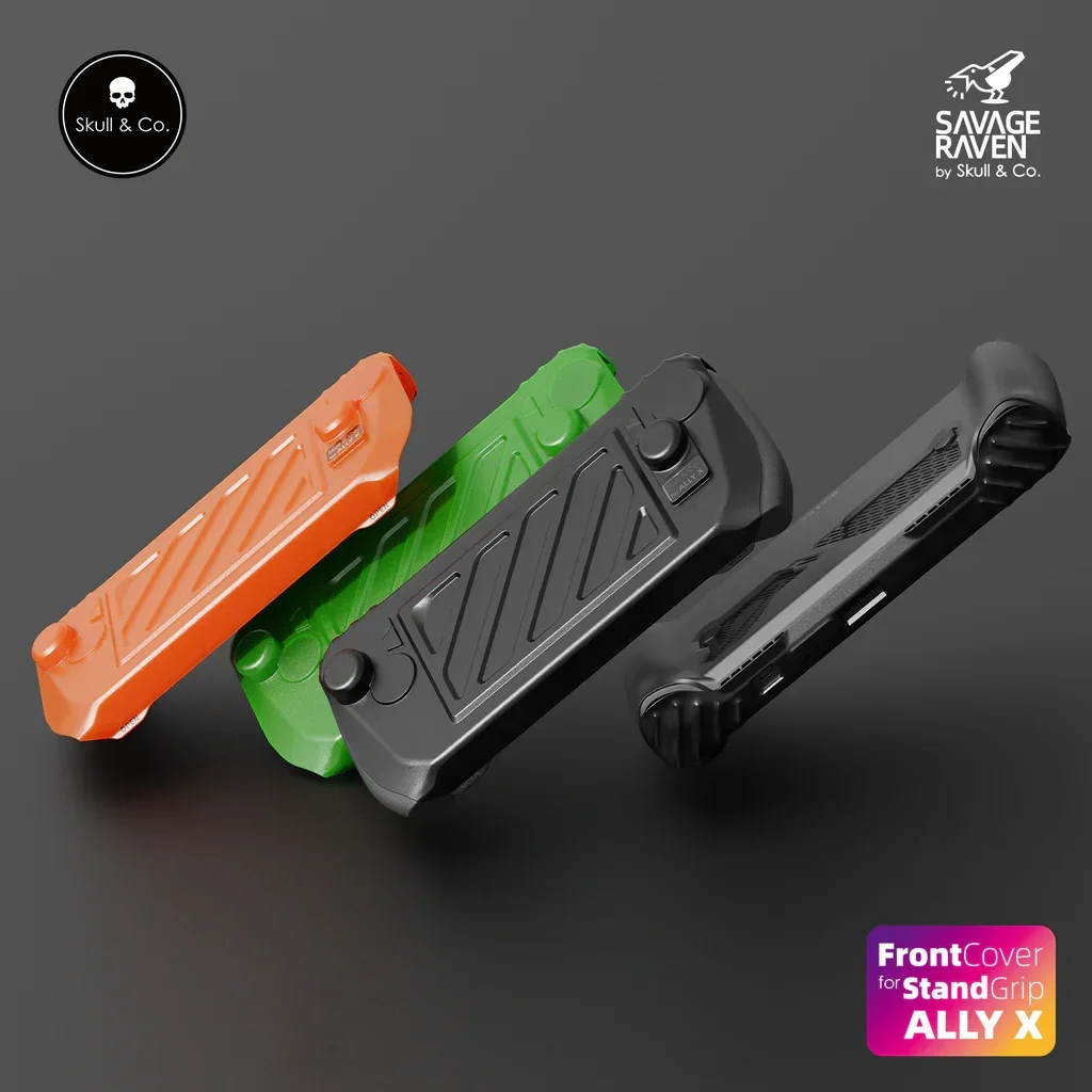 

Передняя крышка Skull & Co. HardShell Портативный защитный чехол для ROG Ally X StandGrip (GripCase)