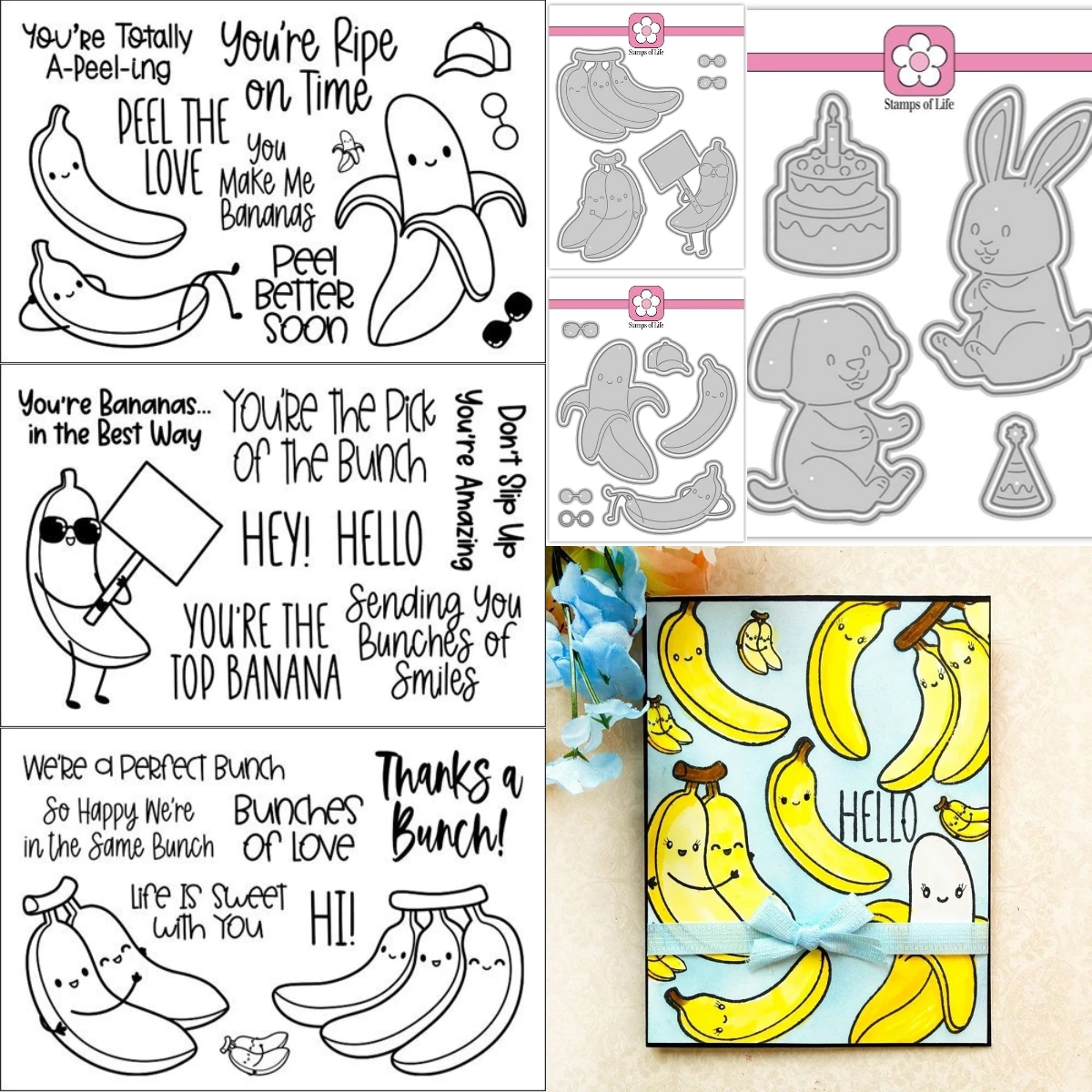 Metal Cutting DiesBoots and Banana for DIY Scrap Booking Crafts Dies Cut Maker Photo Album Template Handmade Decoration