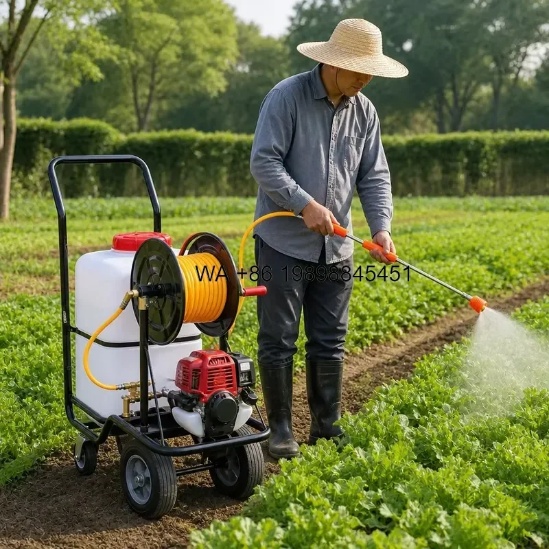 Wmwmnu for Handcart Engine Lithium Sprayer Farm Disinfection Epidemic Prevention Fogging