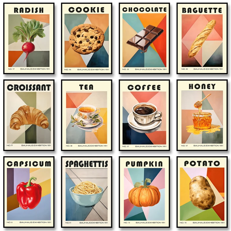 Coffee And Tea Lyrics - Kitchen Food Canvas Paintings Coffee Tea
