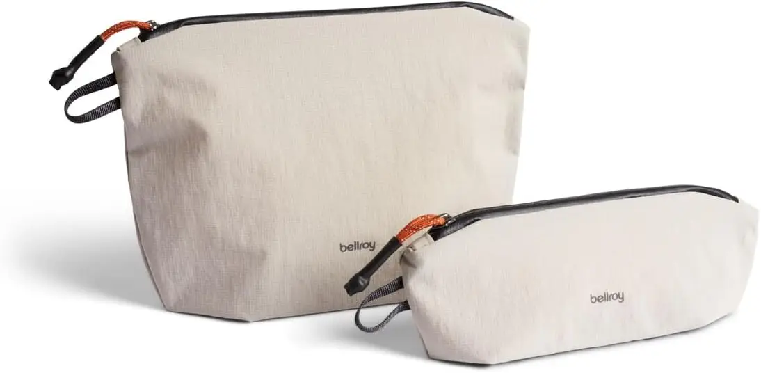 

Легкий пенал-органайзер и сумка-косметичка в цвете «Пепельный» — компактный органайзер для школы или офиса