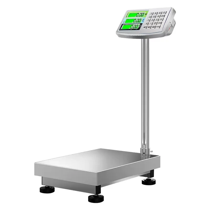 Digital Kitchen Scale 100kg Heavy Duty Platform Weighing Machine for Food Commercial Use High Precision Electronic Balance