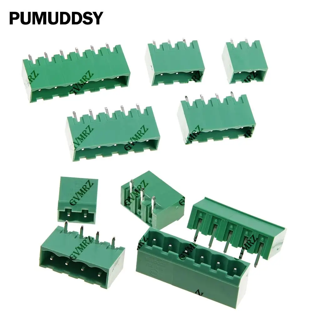 5PCS 2 3 4 5 3 4 5 6  7 PIN KF2EDG 2-6 PIN Plug-in Seal PCB Plug-in Terminal Block 5.08mm Male Header Wire Connector 2EDG  8 9