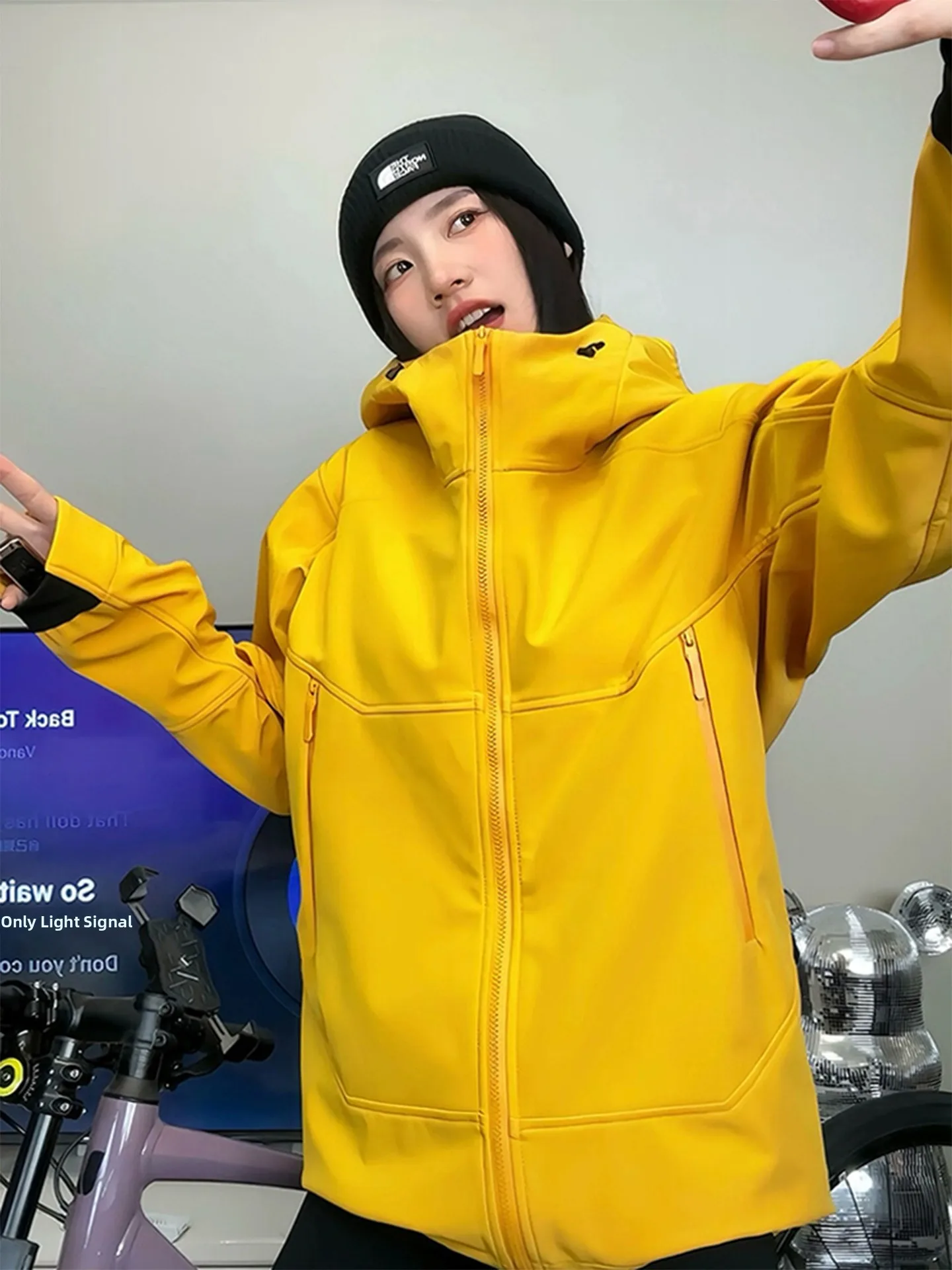 

ex Outdoor Softell Climbing Jaet Windproof Waterproof Hooded ell Spring Autumn Youth ular Stand Fit Jaet