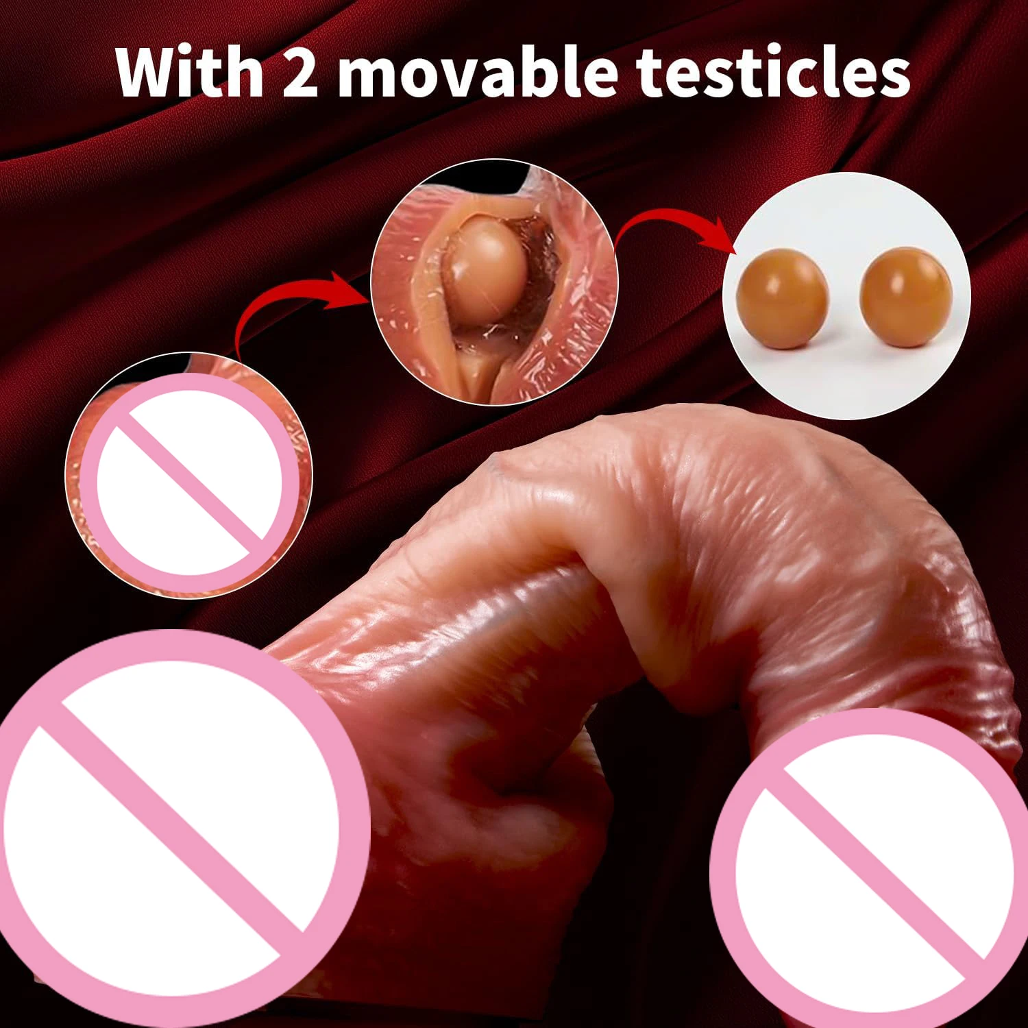 سوبر واقعية دسار للإناث الاستمناء الجلد انزلاق القلفة ديك الاختراق الشرج كبير القضيب مثير الكبار الجنس لعب للنساء