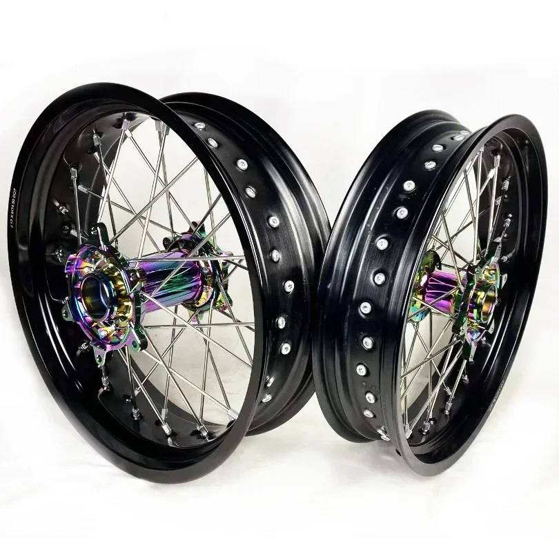 Original quality  Customizable Supermoto wheel sets fit cr crf crf-x 125/250/450