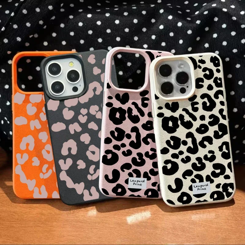 Black Leopard Print Phone Case For Samsung Galaxy Note 10 20 Ultra S10 S20 Plus Ultra M56 M55 M15 F06 A73 A22 A30 A71 A31 Cover