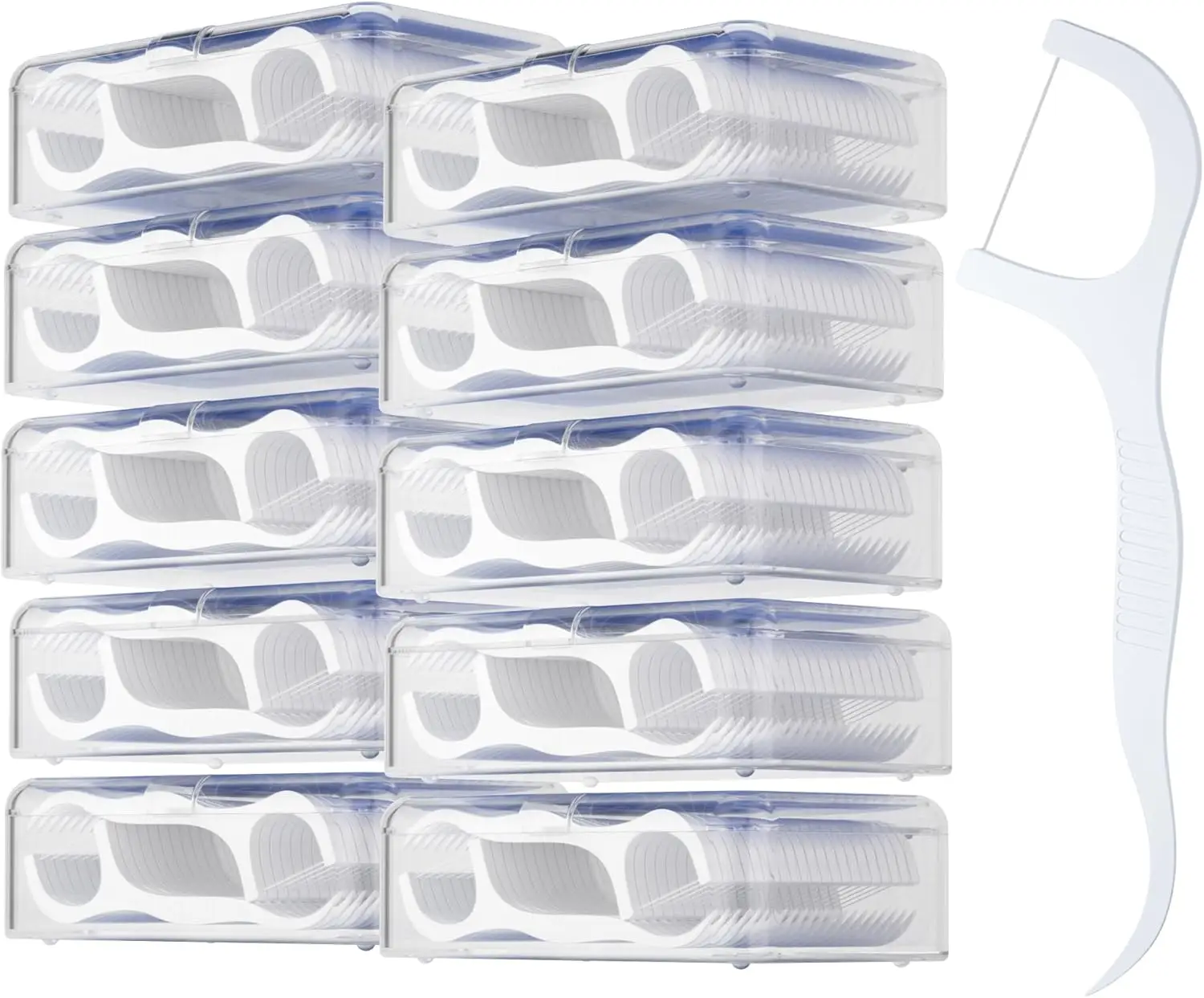 

Зубные нити-флоссеры, 500 шт., для удаления налета и защиты десен, для чистки зубов взрослых