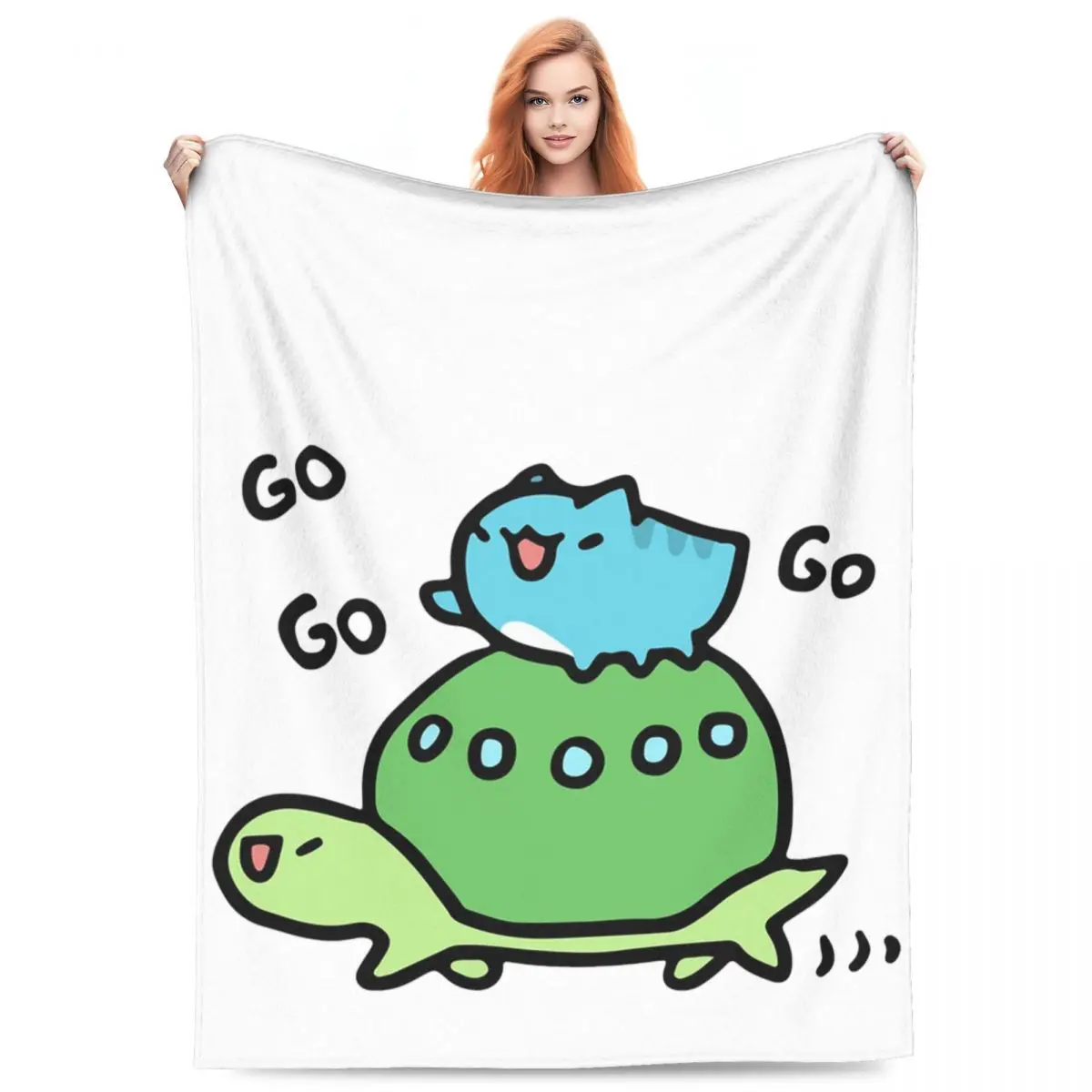 Comic Cat Bugcat Capoo Bug Cat Blanket Fleece Sofa Throw Blanket Warm for Home Bedroom Outdoor Throws Bedspread Quilt