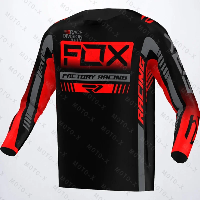 

2024 Men's Downhill Jerseys Hpit Fox Mountain Bike MTB Shirts Offroad DH Motorcycle Jersey Motocross Sportwear Clothing Bike