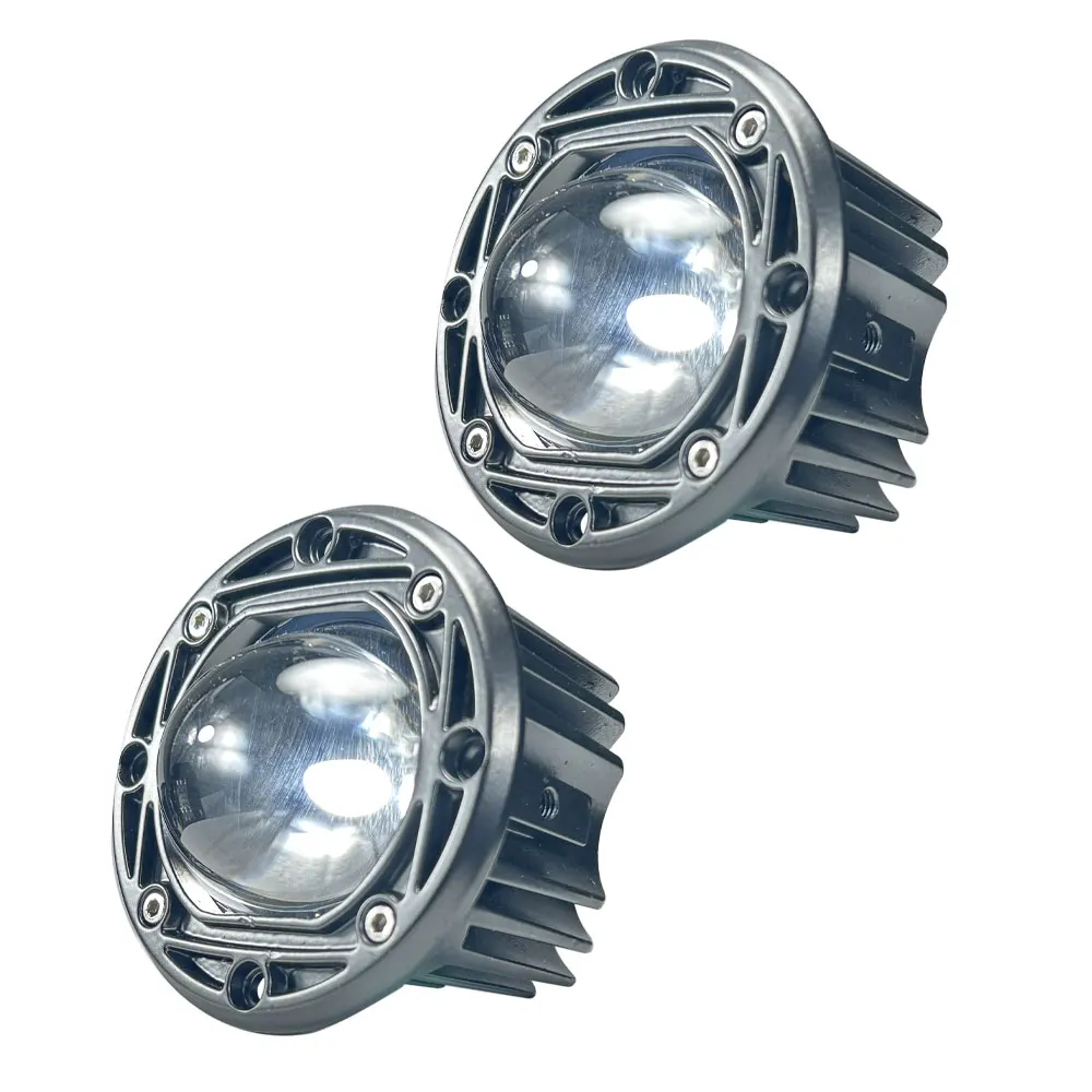 12V 24V 3“ Fog Lights Pickup Truck LED Pods Offroad Super Bright for Jeep KAMAZ SCANIA Benz DAF Freightliner Kenworth