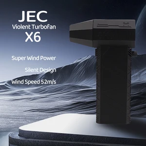 140000 دورة في الدقيقة × 6 مروحة إزالة الثلج الشتوية مكنسة كهربائية قوية من النوع C شحن قوي للرياح 53 م / ث مروحة عنيفة بدون فرش أفضل 8 محراث ثلجي مبيعا - رقم 3