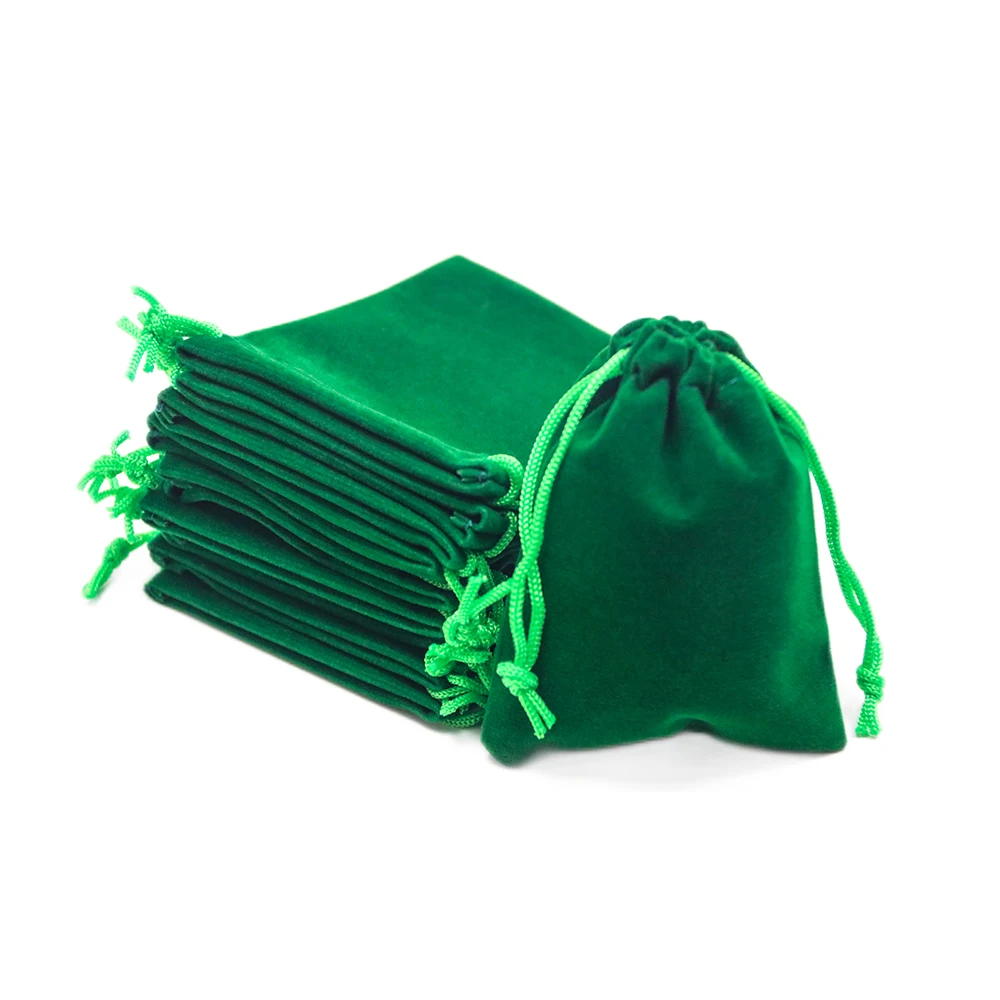 กระเป๋าลูกเต๋า 10 ชิ้น - กระเป๋าเก็บของสำหรับอุปกรณ์เกมบนโต๊ะ