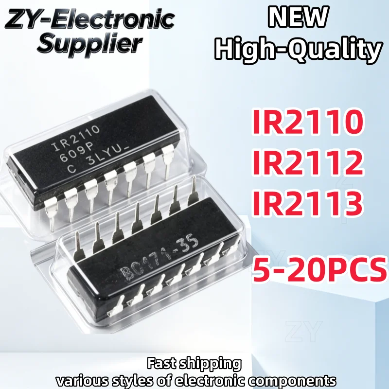 5-20Pcs 100% New IR2110 IR2112 IR2113 IR2110PBF IR2112PBF IR2113PBF DIP-14 Best Quality In Stock