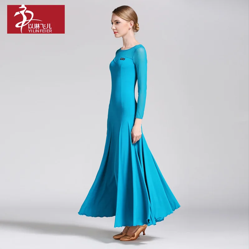 1pcs/lot ballroom dance dress women dress modern costumes women waltz dress rumba costumes dress