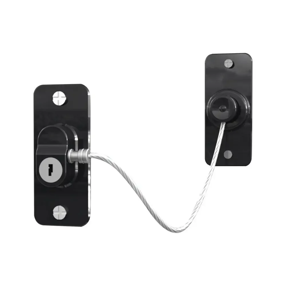 Children Safety Windows Lock Multi-Functional Anti-Fall Limit Rotatable Cabinet Refrigerator Locks Home Baby Security Protection