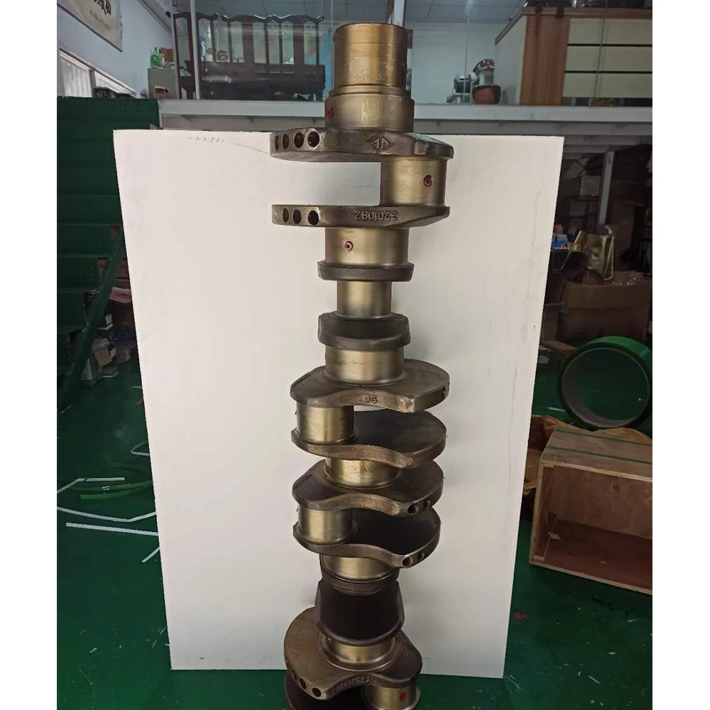 

Детали двигателя экскаватора K19 Коленчатый вал из кованой стали 3418898 3418910 3096362 Для дизельного двигателя K19 KTA19