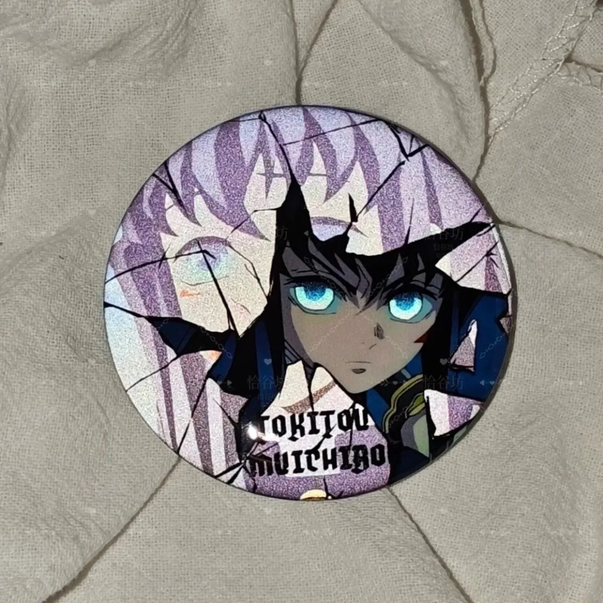 ゴーストスレイヤーブレード粉砕コスプレバーバッジアニメバー雑穀ペンダント周囲反射ハンサム漫画