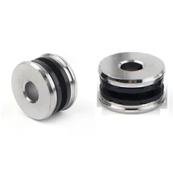 Quick Detachable Docking Hardware Kit Saddlebag Docking Bushings Fits for Harley Flstc Models Equipped 2003-2017 2004 2005 2006