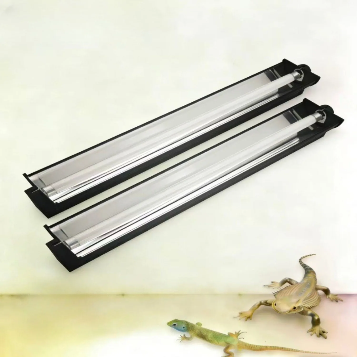 

T5 UVB Reptile Light Fixture Kit ,T5 UVB Lamp Bar Ideal for Tropical and Desert Habitats, Reptile UVB Calcium Supplement Lamp