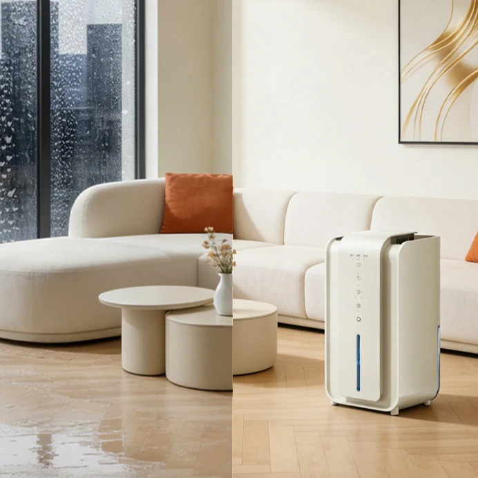 Silent dehumidifier high-power household indoor moisture absorption and dehumidification artifact