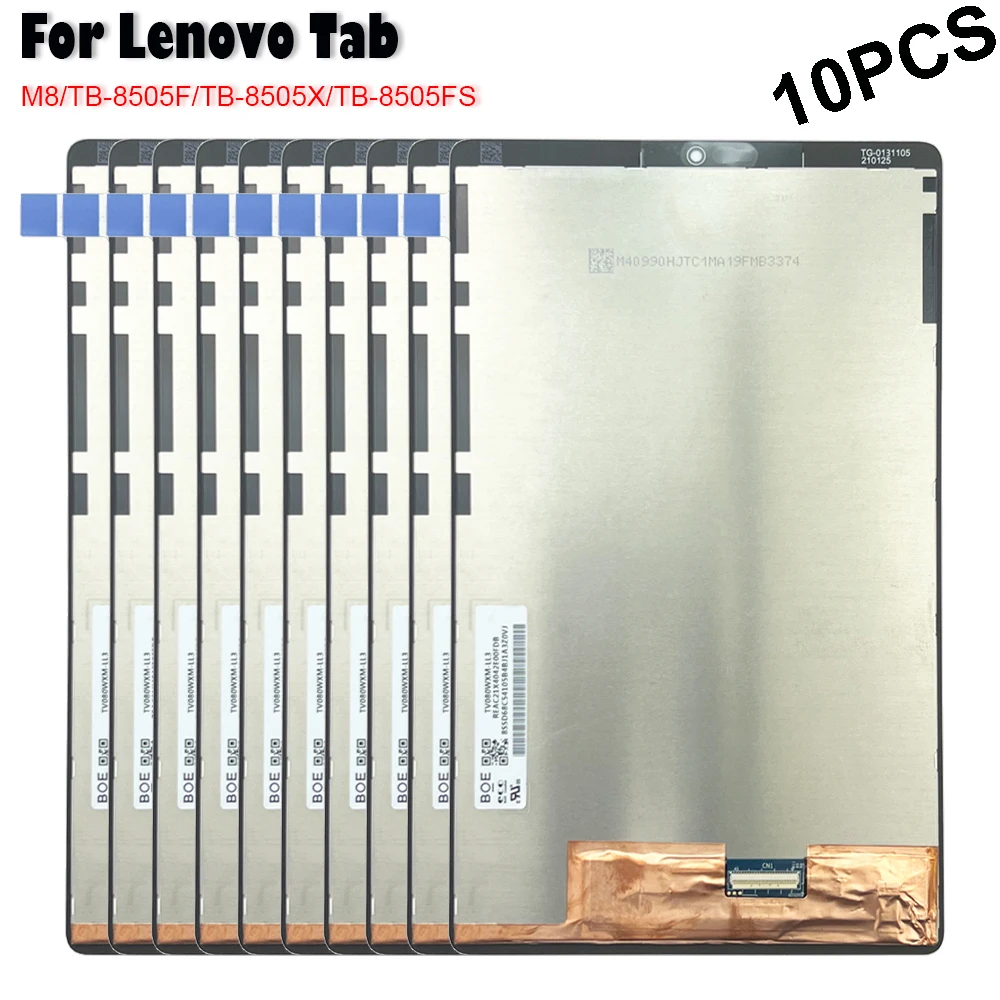 

10PCS/lot New 8.0" inch LCD For Lenovo Tab M8 PRC ROW TB-8505X TB-8505F TB-8505 LCD Display Touch Screen Digitizer Assembly