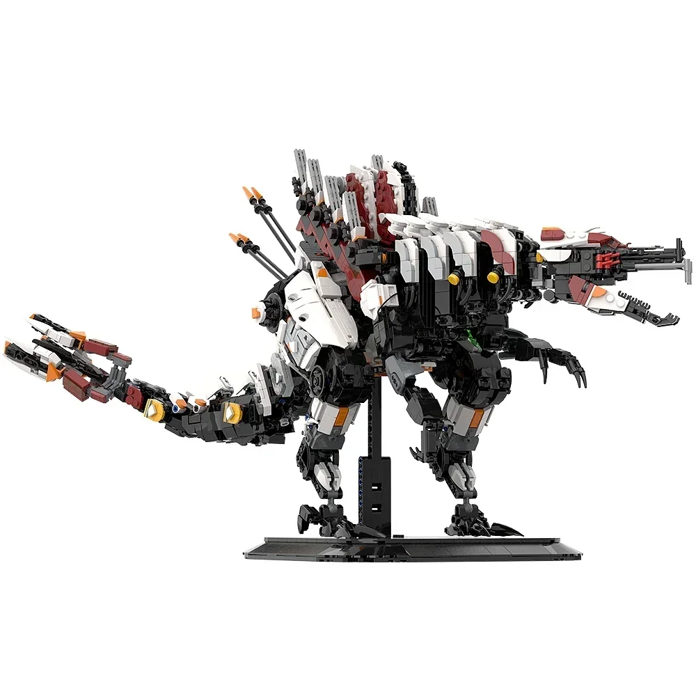 Gobricks MOC Horizon Forbidden West Bricks Game Monster Horizon Zero Tooth Beast Idea Building Blocks Educational Toys Gift