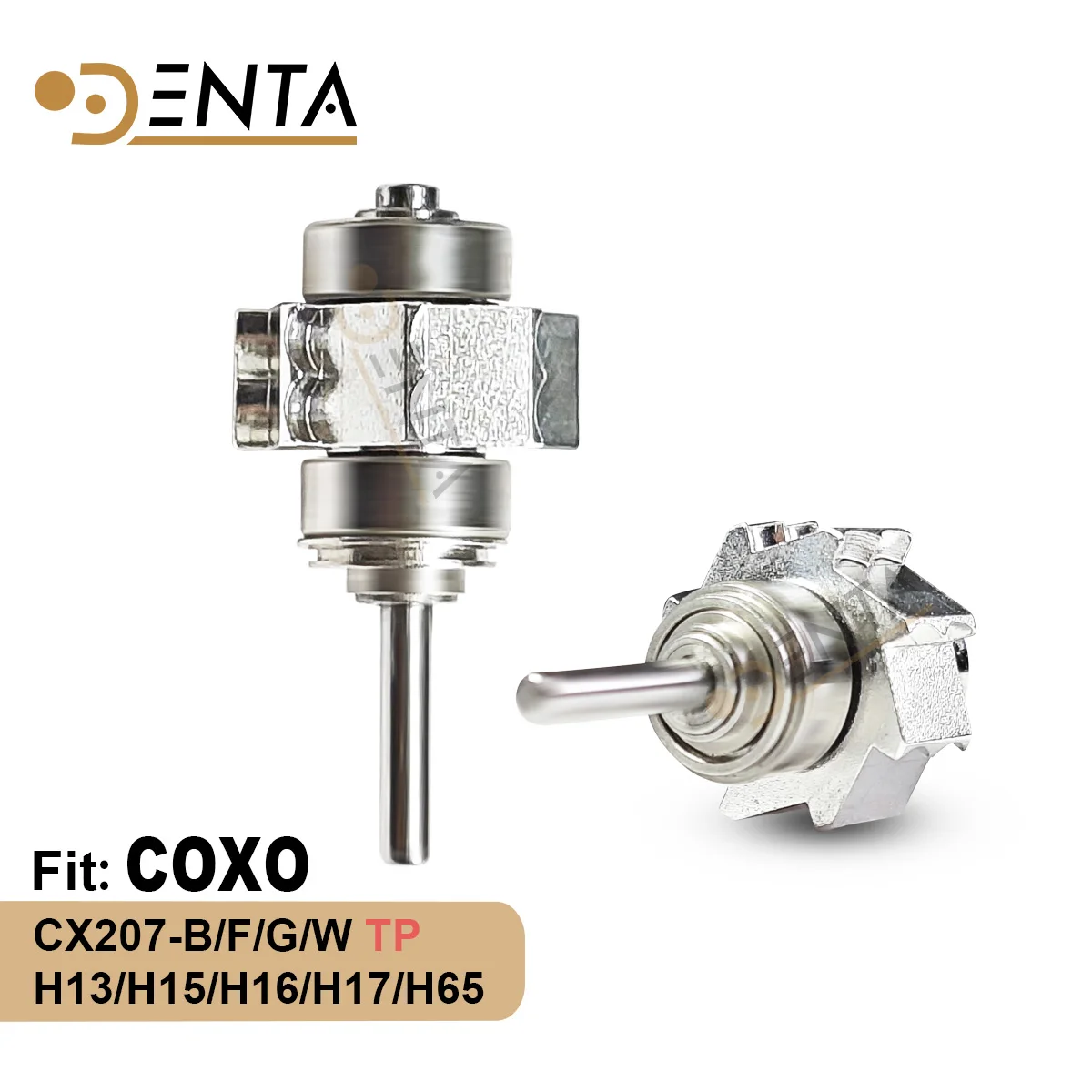 62 Fit COXO CX207 TP High Speed Handpiece Dental Turbine Cartridge Air Rotor Dental Handpiece Air Rotor Dentistry Accessories