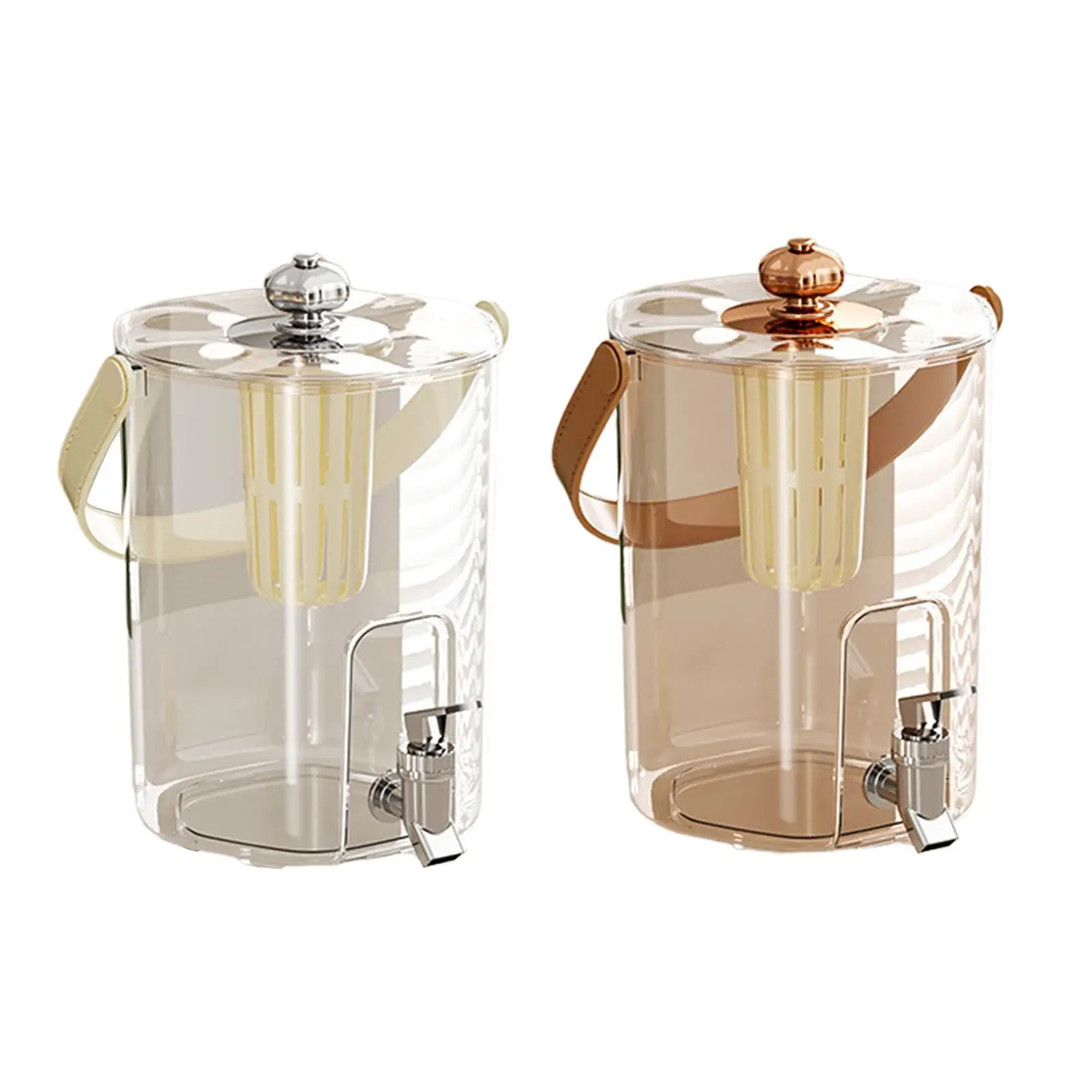 

Drink Dispenser for Fridge with Spigot Lemonade for Weddings Camping Outdoor