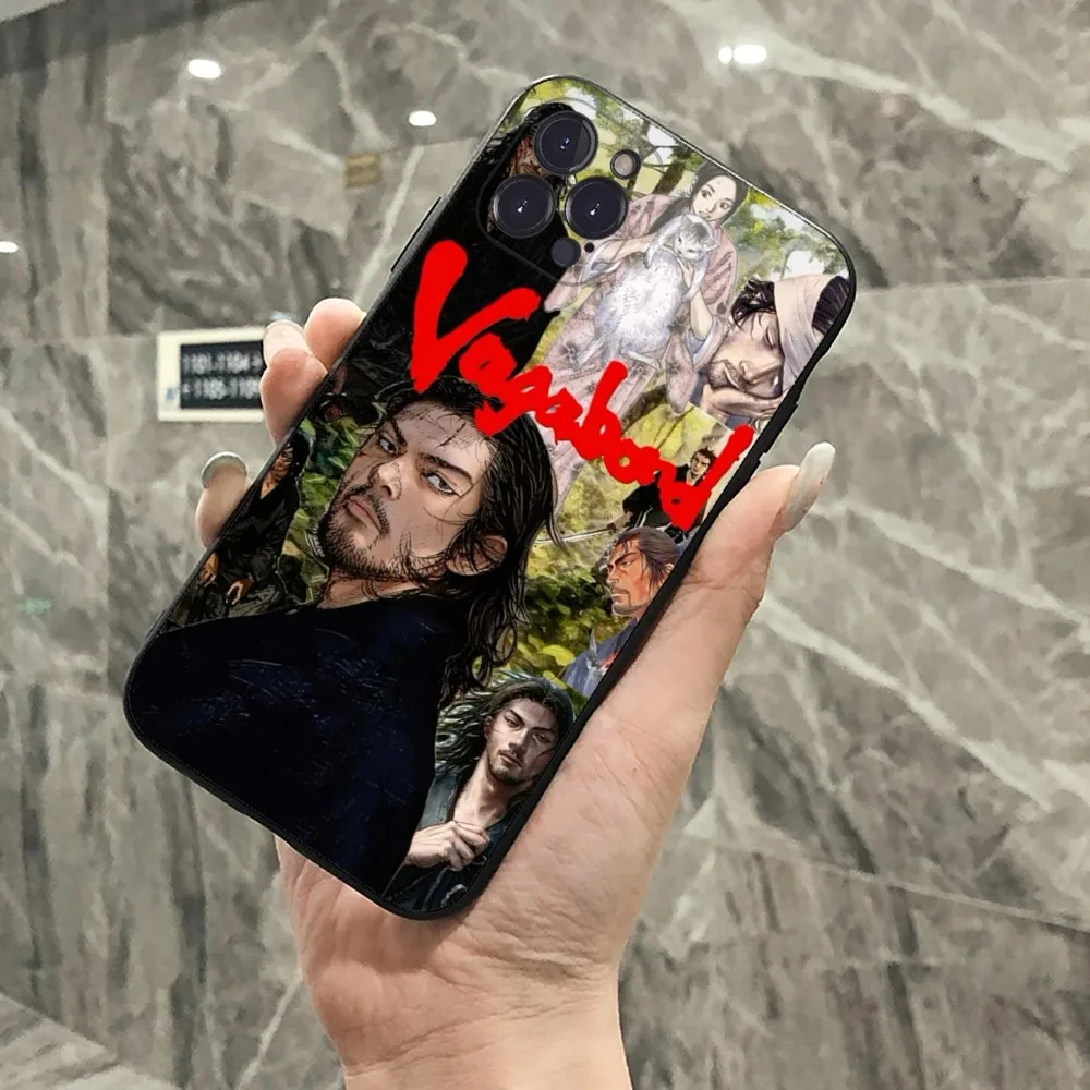 Anime Vagabond Phone Case For iPhone 15 14 11 12 13 Mini Pro XS Max Cover 6 7 8 Plus X XR SE 2020 Funda Shell