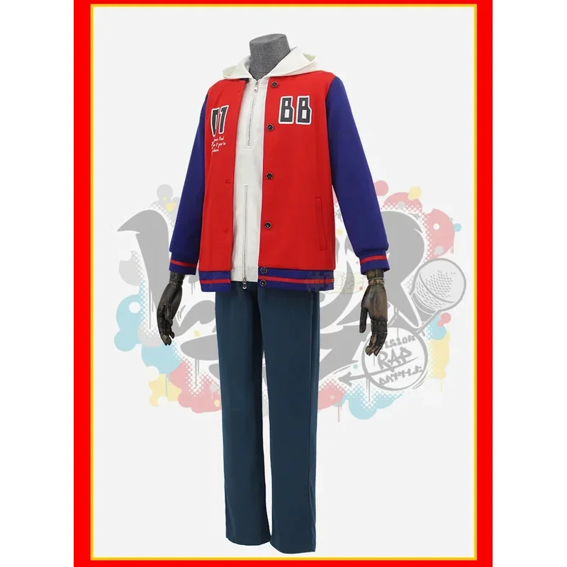 

CyDivision японского вокального актера, рэп-битва CHRISTada Ichiro Hypnosis Mic Buster Bros!!! M Robin B.B Униформа Косплей