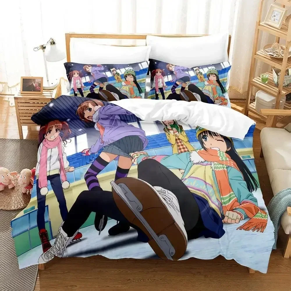 

Misaka Mikoto Bedding Set Single Twin Full Queen King Size Bed Set Adult Kid Bedroom Duvet cover Sets 3D Anime Bed Sheet Set