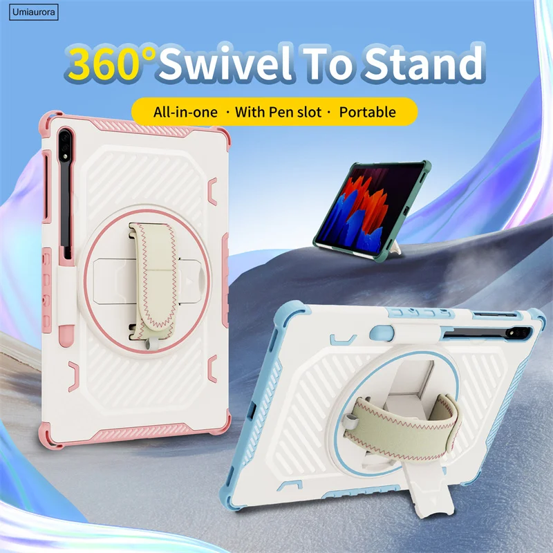 For Samsung Tab S10 Lite SM-X400 S7 S8+ S9 FE+ Plus 12.4
