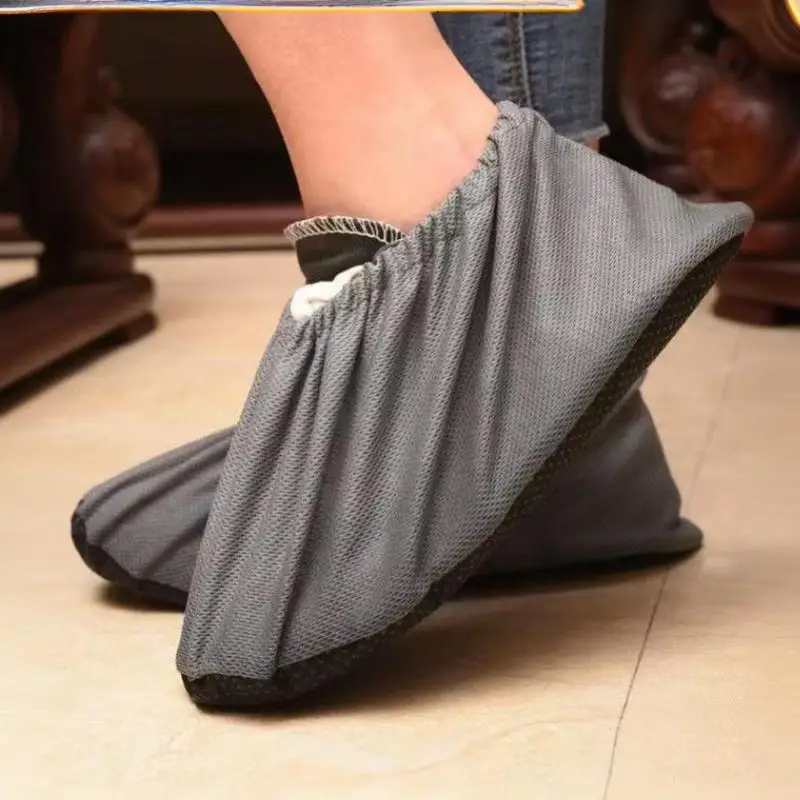 Bowling-Schuhüberzieher, 1 Paar, wiederverwendbar, atmungsaktiv, aus Mesh-Material, staubdicht, leicht, ideal als Geschenk für Bowling-Liebhaber oder für den Urlaub. – Detail 7