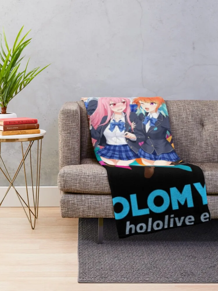 Hololive EN - All Holomyth Throw Blanket designer blankets thin blankets Large blanket extra large blanket