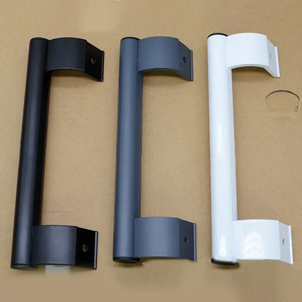 HENGBL Aluminum Alloy Screen Door Handle Window Sliding Door Knob Cabinet Door Furniture Drawer Handle - Gentleman Black