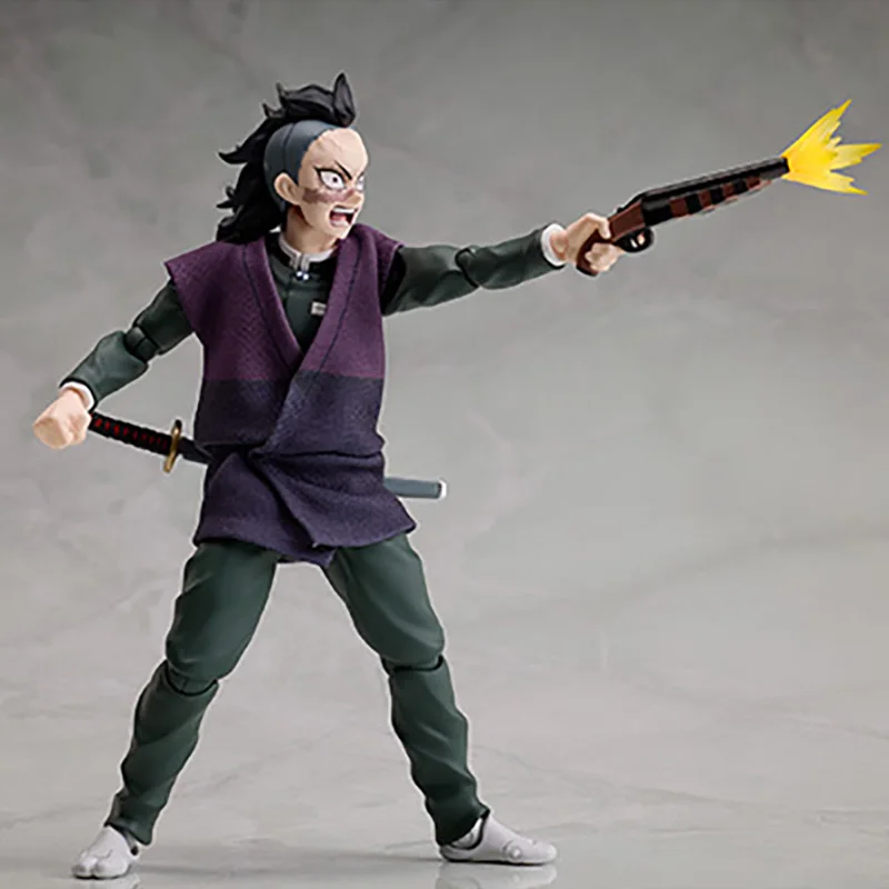 ANIPLEX BUZZmod. Kimetsu No Yaiba GENYA SHINAZUGAWA 1/12 Anime Doll Collection Ornaments Decoration Toy Model Gift for Children
